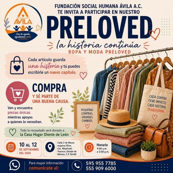 Fundación Social y Humana Avila - Preloved